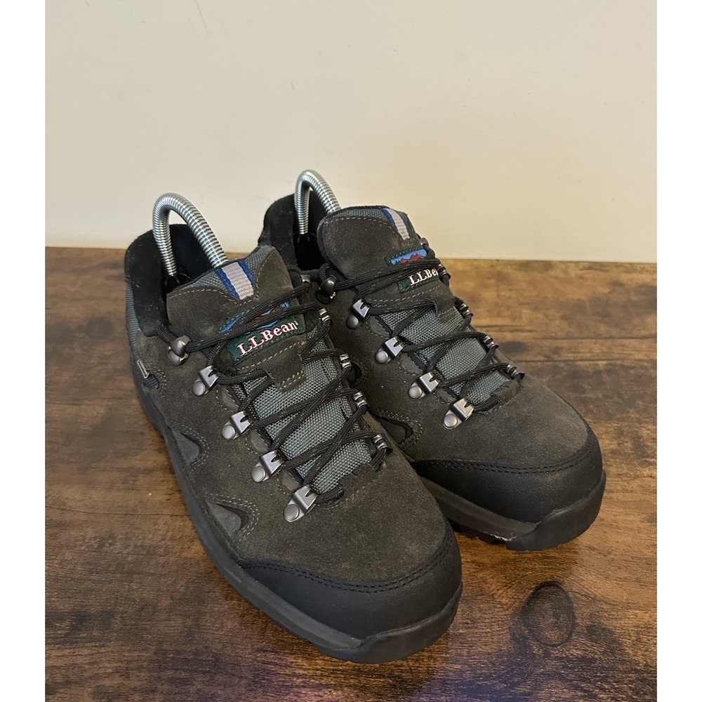 LL Bean Women's Size 8.5 Wide Gray Hiking Shoes 05455 Dri-lex 2 Zone  Comfort